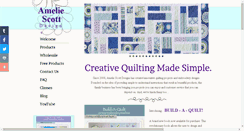 Desktop Screenshot of ameliescott.com